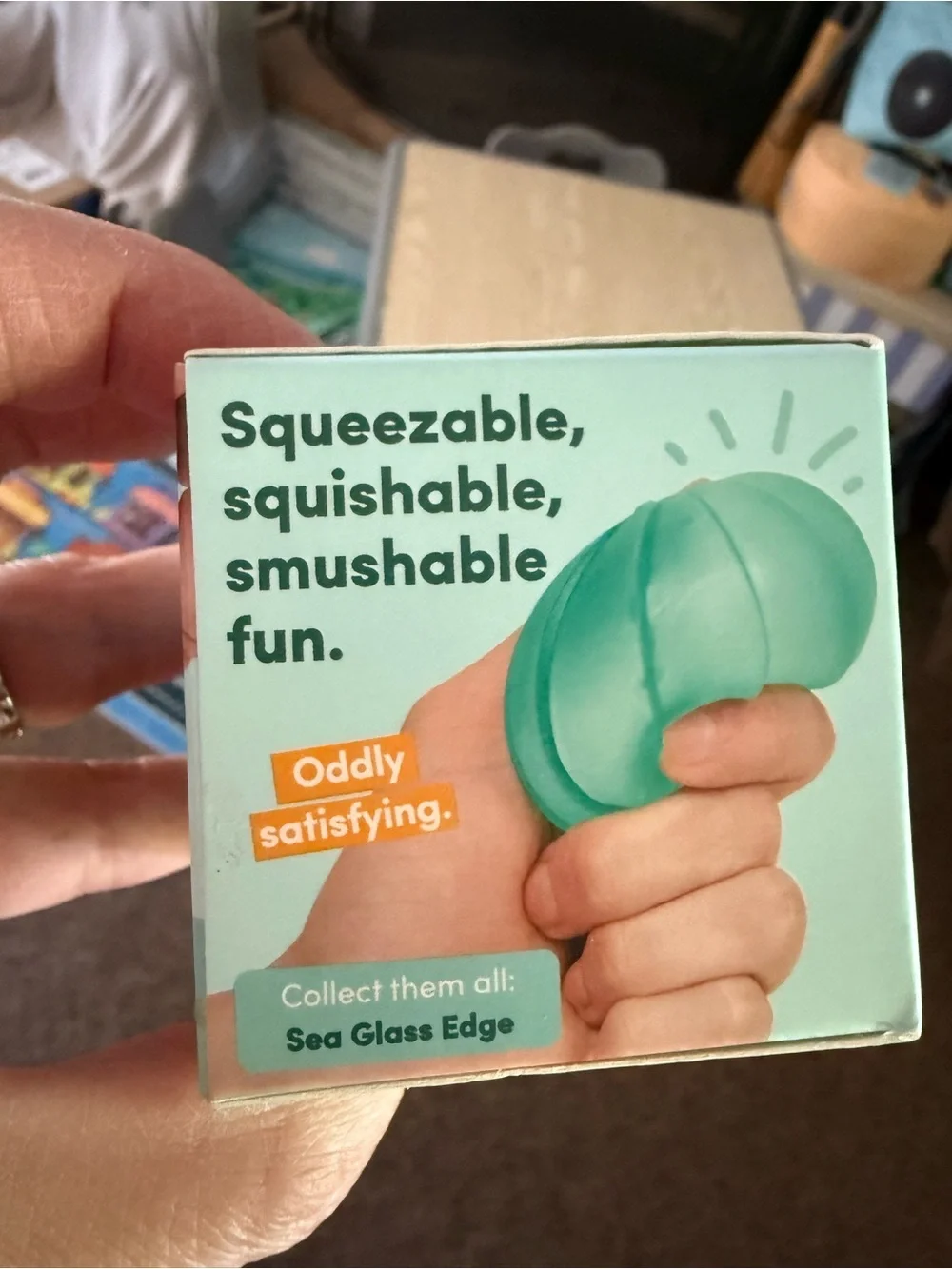 SPEKS. Gump Memory Gel Stress Ball - Seaglass- Mist